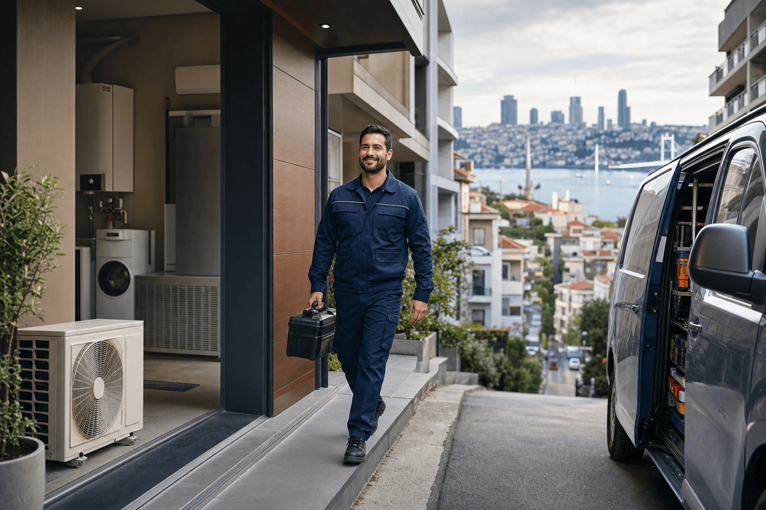 Kerem Teknik Servis — İstanbul klima, kombi ve beyaz eşya servisi
