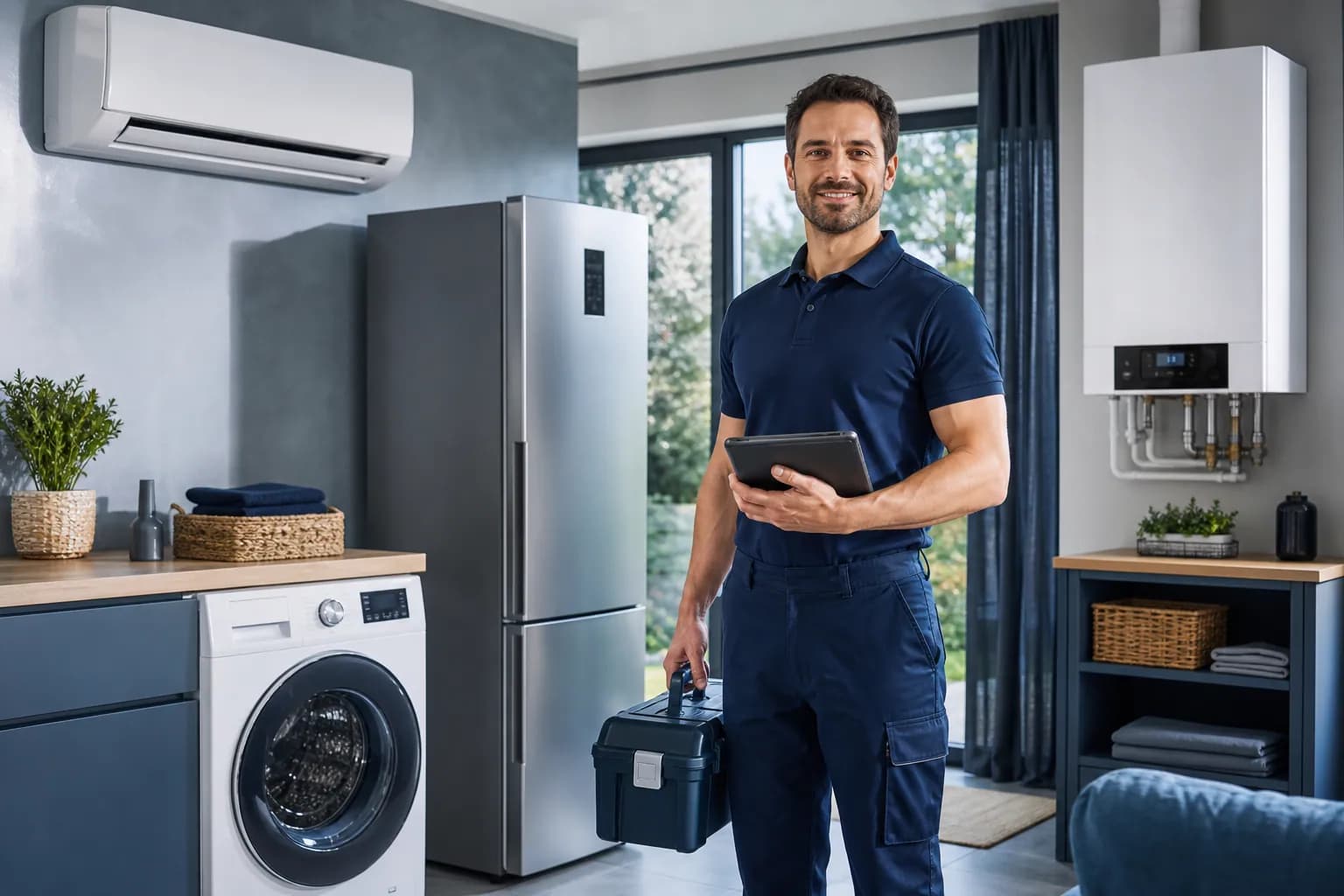 Kerem Teknik Servis — İstanbul klima, kombi ve beyaz eşya teknik servisi